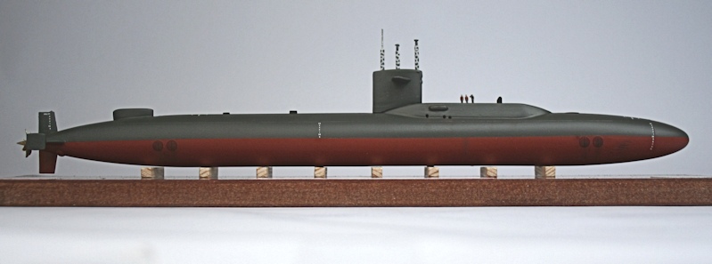 Kit Modèle Sous-marin SSN-683 Parche 1/350 - Mikro Mir 350-037, Pièces Plastique Et Photodécoupe